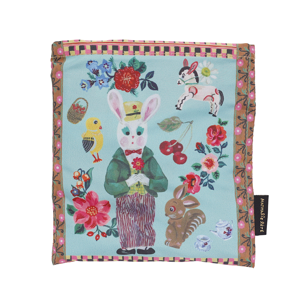 Nathalie Lete Pocketable Big tote bag Gardener rab | 8000000works